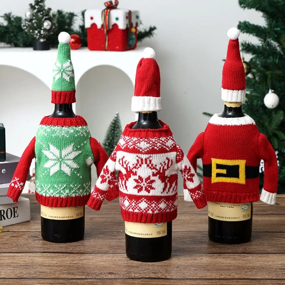 Wine Beer Hat - Elk Wijnfleshoes Herbruikbare hoes met Mini