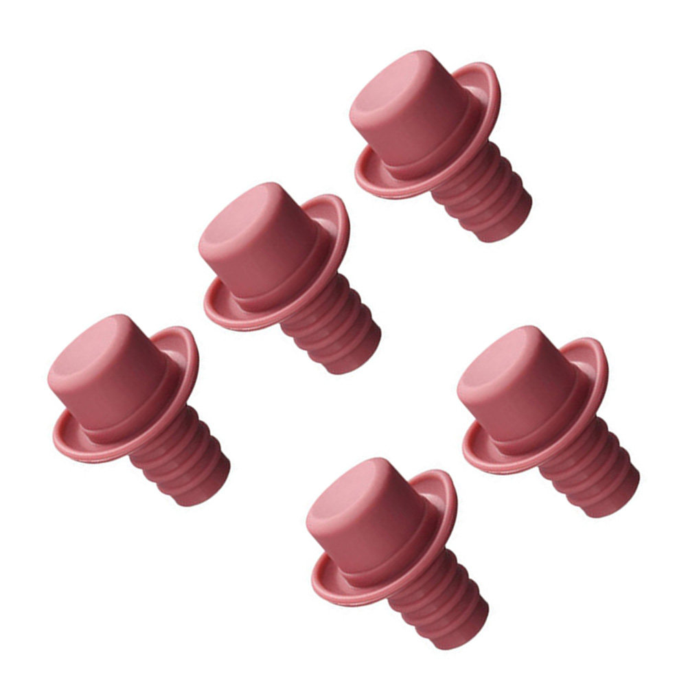 5 stuks siliconen flessenstopp - Wine Beer Hat recensie en prijs