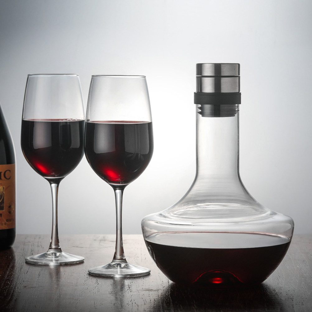 1 Stuks 1000Ml Glazen Wijnkara - Wine Aerator Pour recensie en prijs
