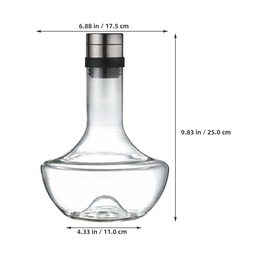 1 stuks glazen wijnkaraf, 1000 - Wine Aerator Pour recensie en prijs