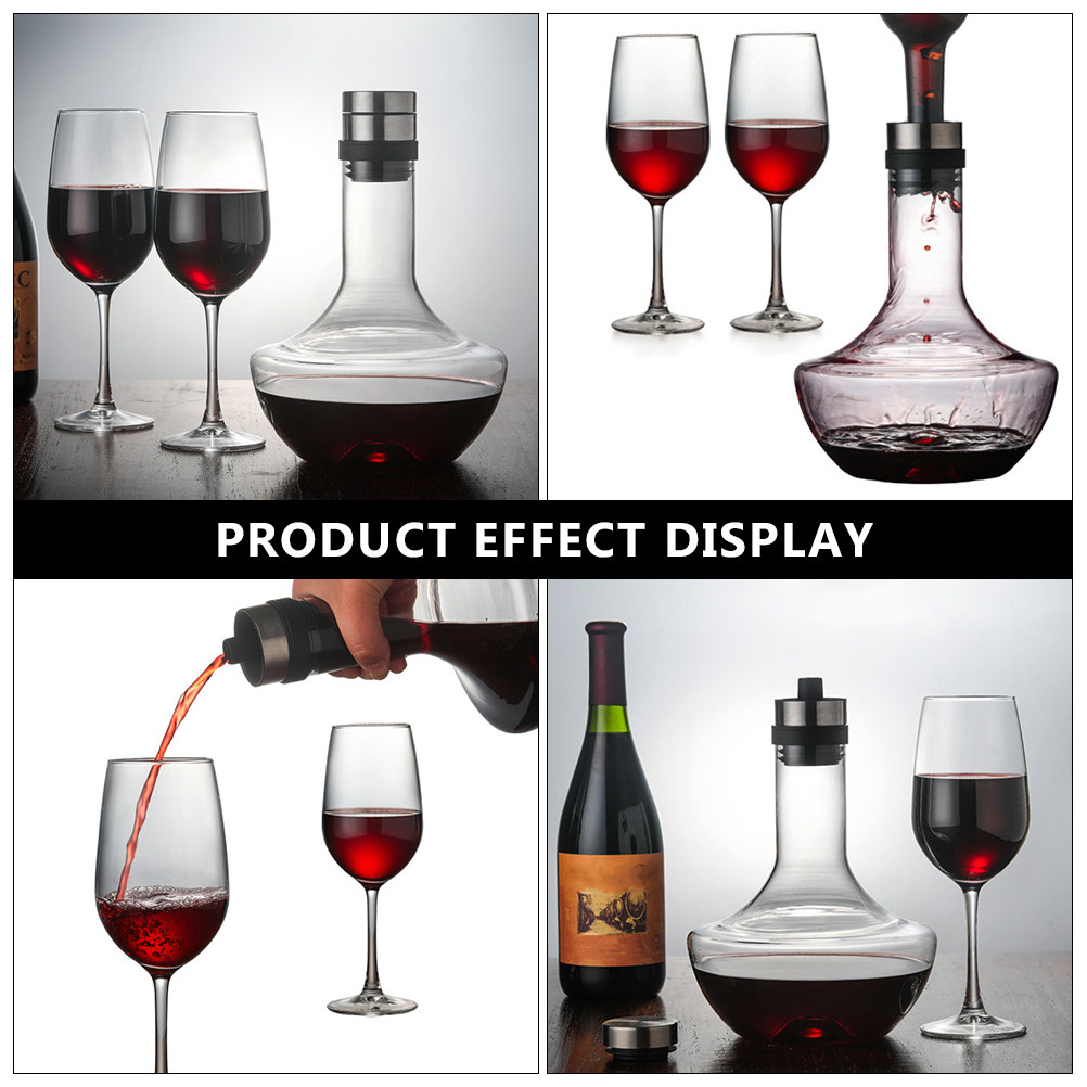 1 stuks glazen wijnkaraf, 1000 - Wine Aerator Pour recensie en prijs